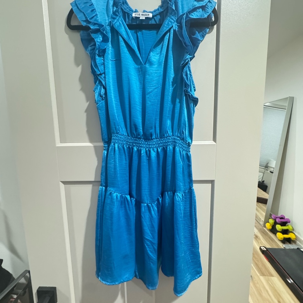 Steve Madden Bright Blue Casual Dress